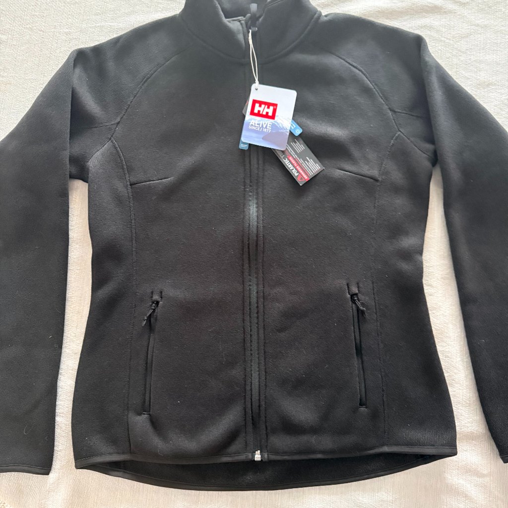 Helly Hansen Varde Fleece Size Medium Black Nwt